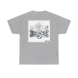 Unisex Heavy Cotton Tee Porsche Fuhrman Engine 356 Carrera Speedster