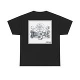 Unisex Heavy Cotton Tee Porsche Fuhrman Engine 356 Carrera Speedster