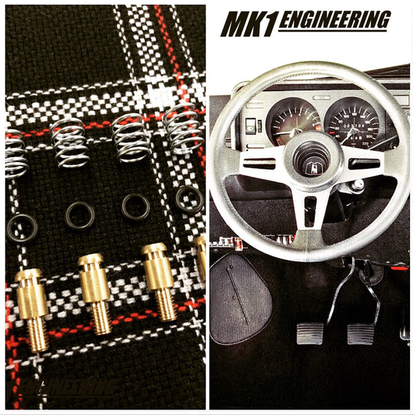 VW MK1 Scirocco Gti Wolfsburg steering wheel - horn button repair kit